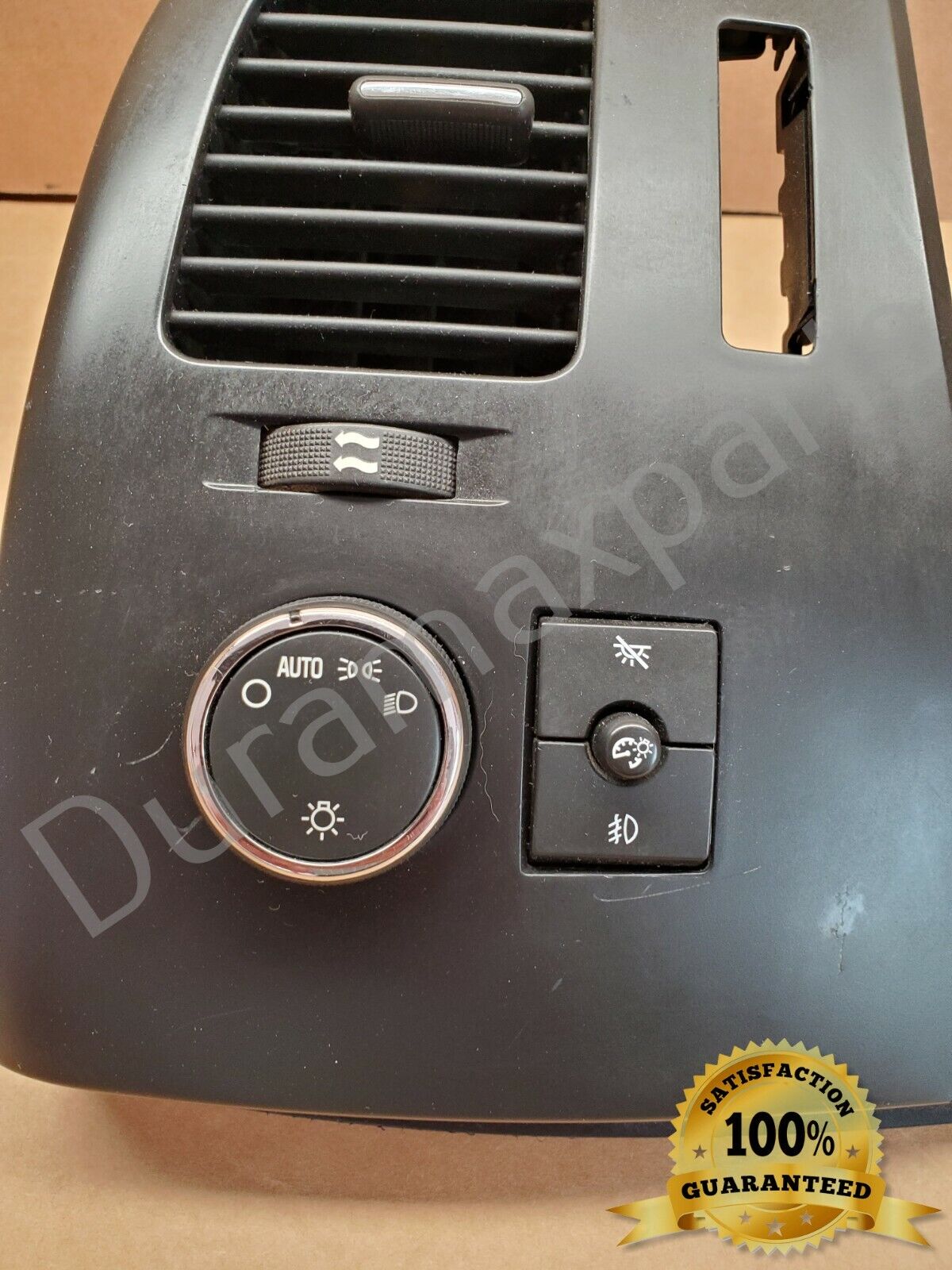 07-13 Chevy Silverado/GMC Sierra Dash Vent Bezel W Headlight Switch 25783286 OEM