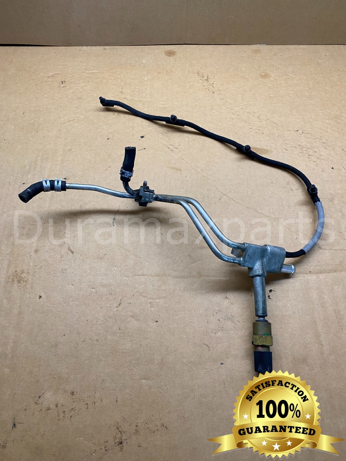 06-10 LBZ/LMM FUEL MANIFOLD 3-WAY PIPE ASSEM 97376410 w RH Fuel Line 97328733