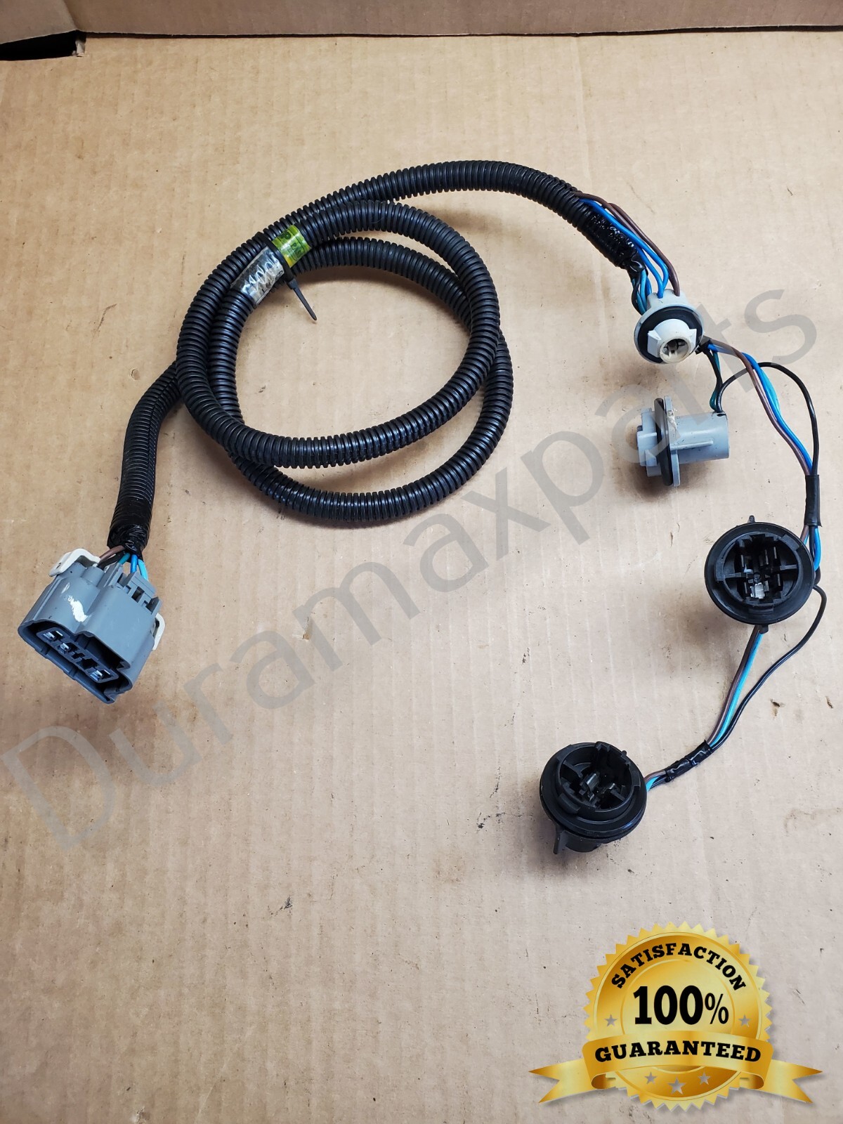 03-07 Chevy Silverado LEFT TAILLIGHT WIRING HARNESS 16531401 (4-Bulb)