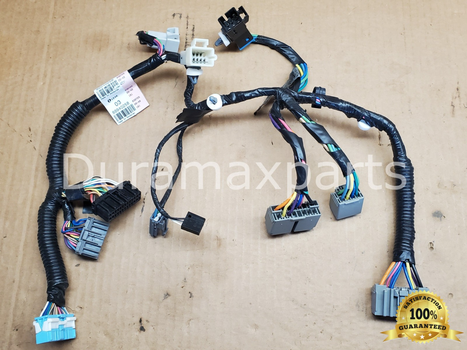 2003-06 Chevy Tahoe/GMC Yukon Left Front Driver Seat 8-Way Wire Harness 88940258