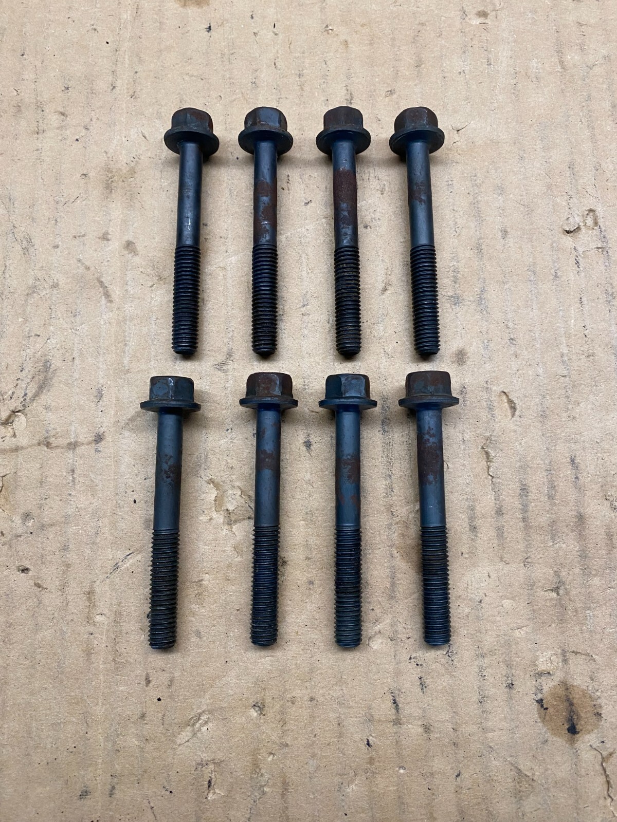 04.5-16 Chevy/GMC FUEL INJECTOR BRACKET HOLD DOWN BOLT SET (8) 11611128 Genuine