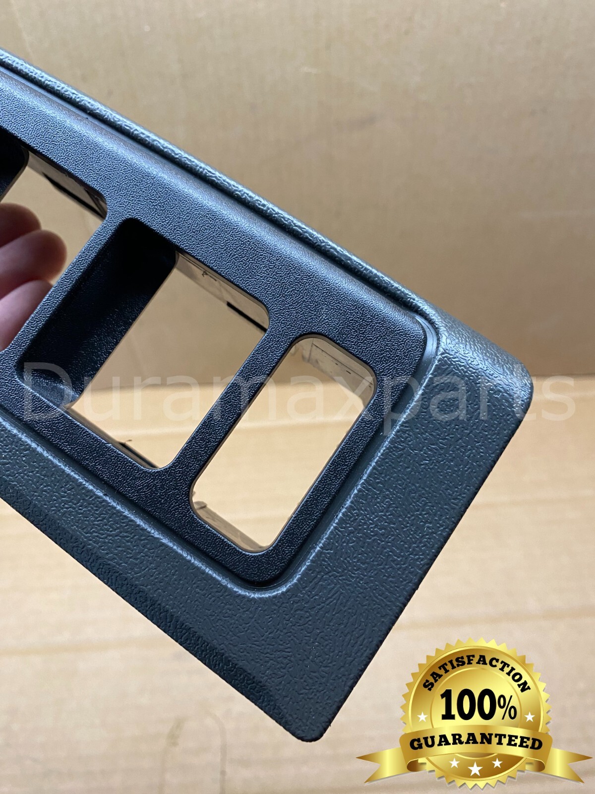 03-06 Chevy Silverado/GMC LF WINDOW CONTROL SWITCH BEZEL Dark Gray 15125145 - Image 9