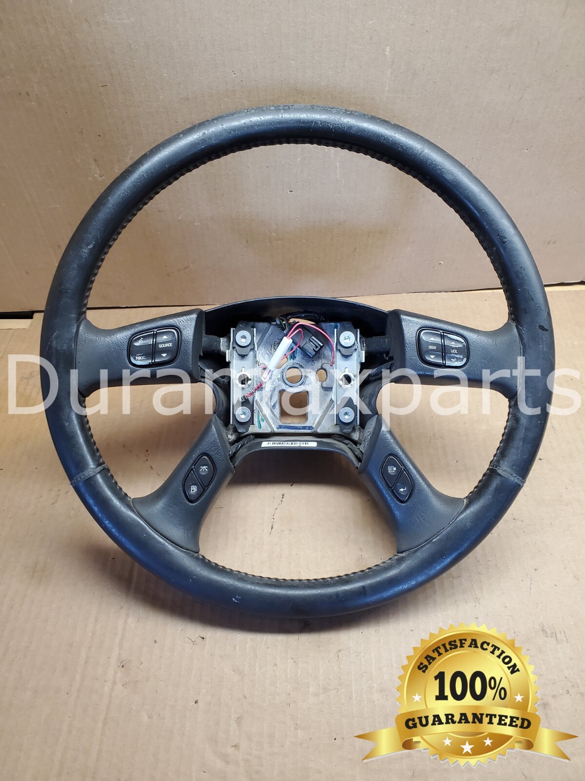 2003-07 Chevy Silverado/GMC Sierra Dark Gray Steering Wheel 15188425 OEM