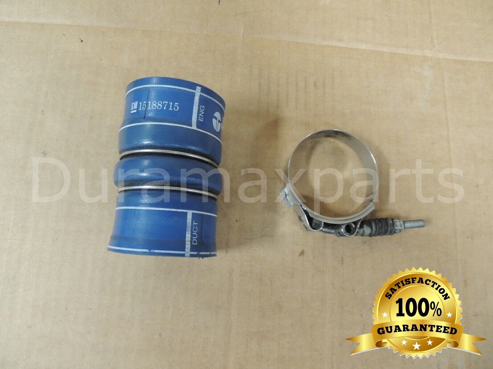 2004.5-2016 Chevy/GMC Duramax Turbo INTERCOOLER DUCT+CLAMP 15188715/11561525 OEM - Image 3