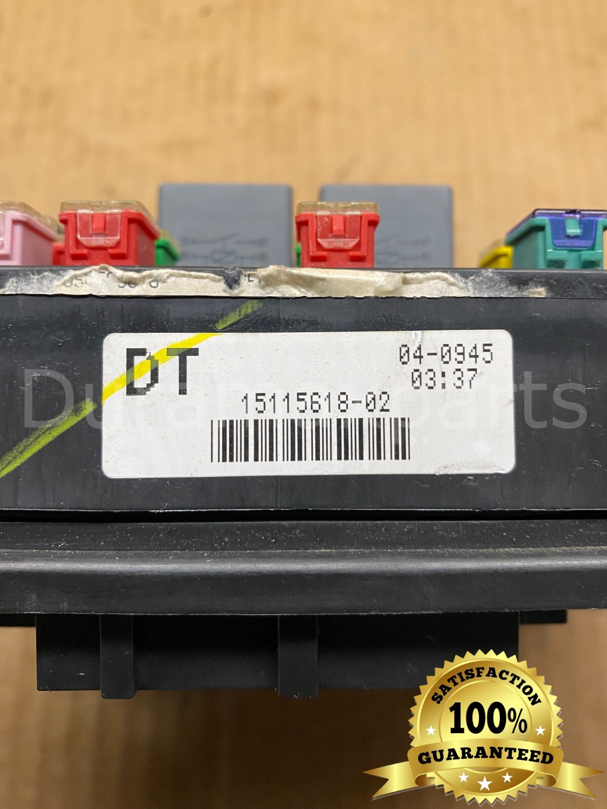 03-05 Chevy/GMC LB7 LLY Duramax FUSE BOX RELAY JUNCTION BLOCK 15115618-02 DT - Image 5