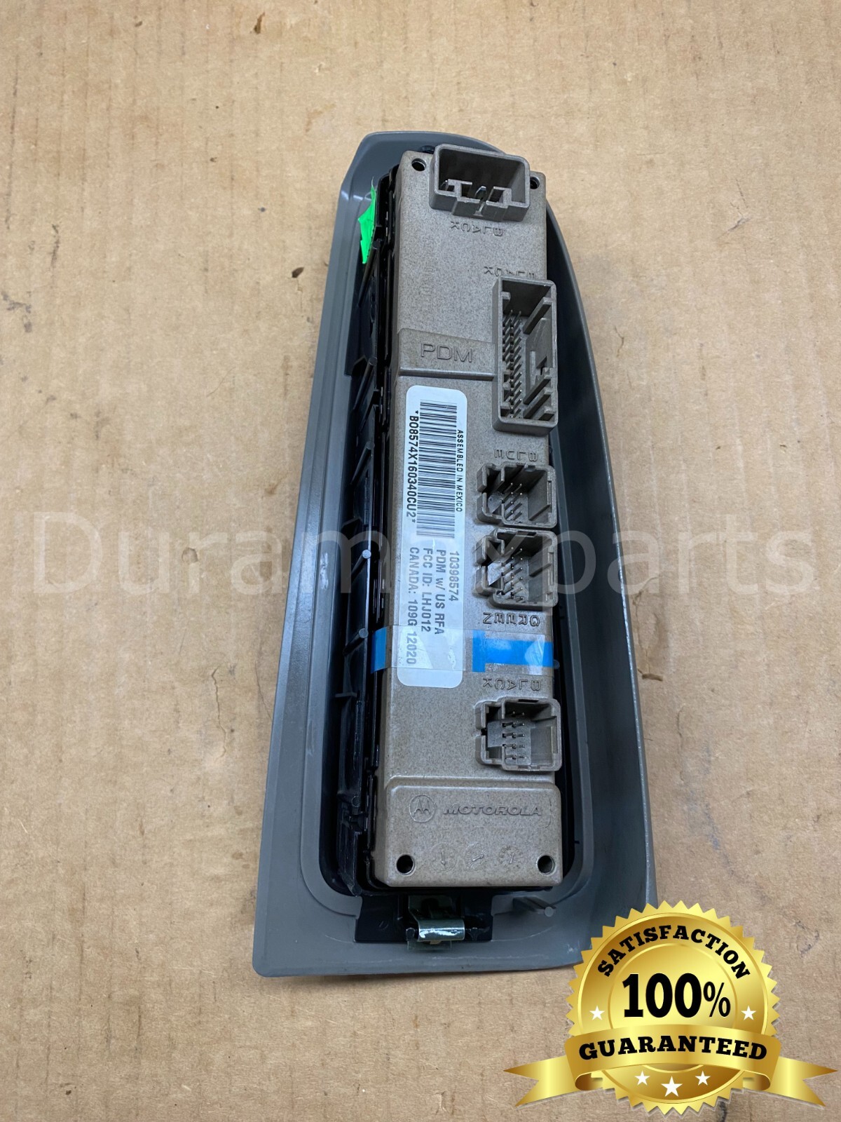 03-06 Chevy Silverado/Tahoe RF WINDOW CONTROL SWITCH 15109674 Light Gray - Image 4