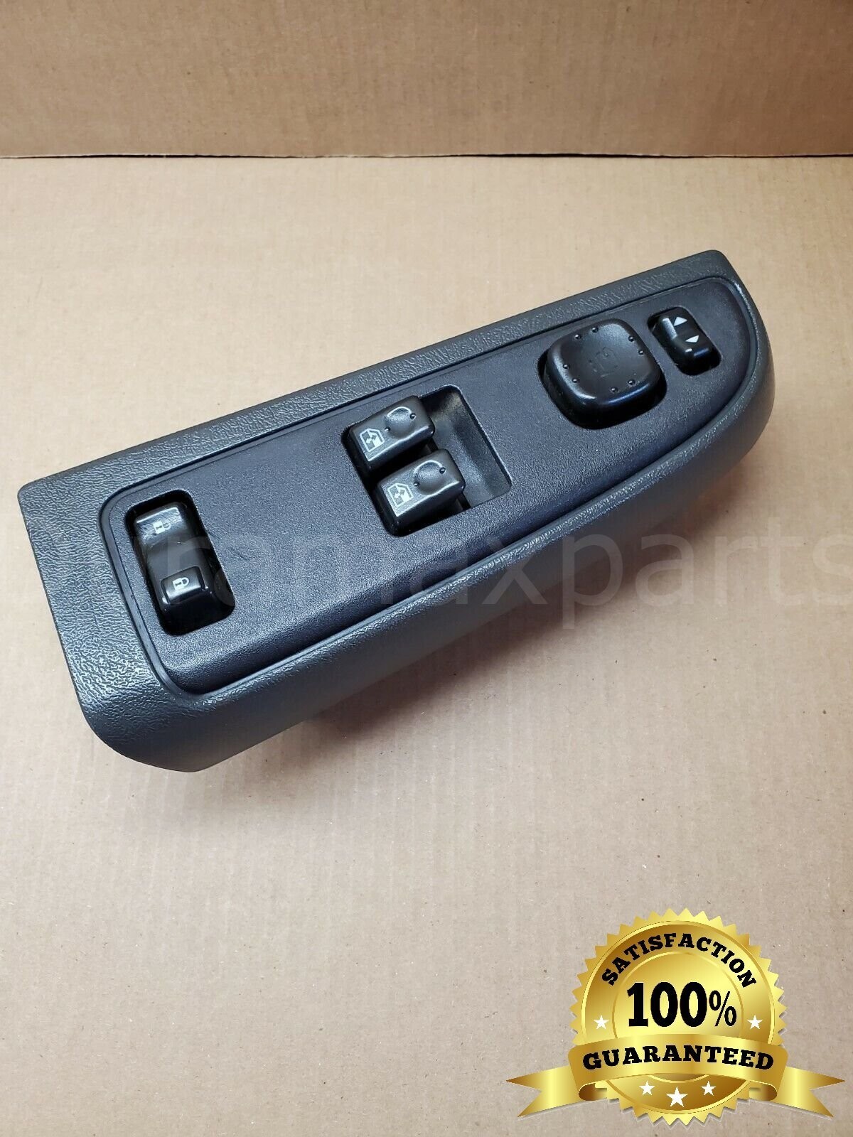 2003-07 Chevy/GMC LF WINDOW MASTER CONTROL SWITCH Ext/Reg Cab 15186212 Dark Gray