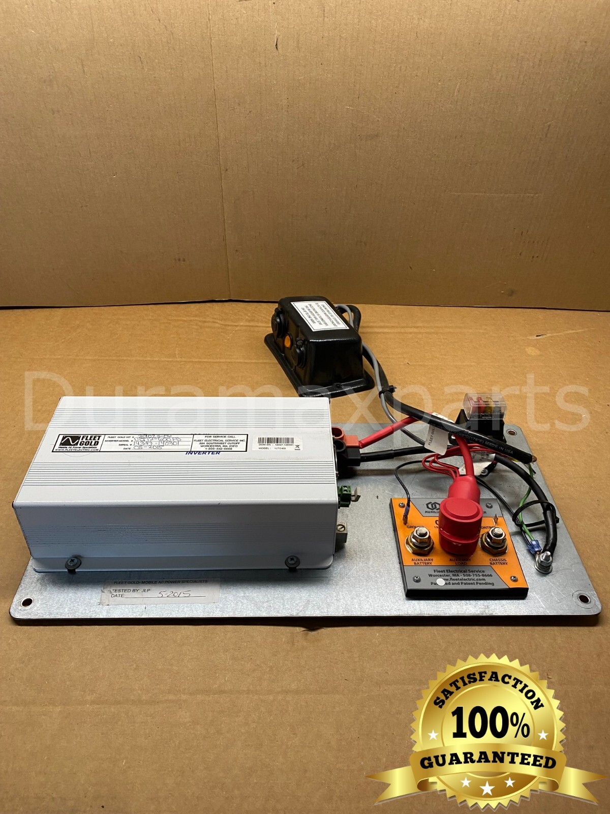 Fleet Gold Inverter Kit VLT12-600 Inverter, Battery Optimizer & Voltage Sensing