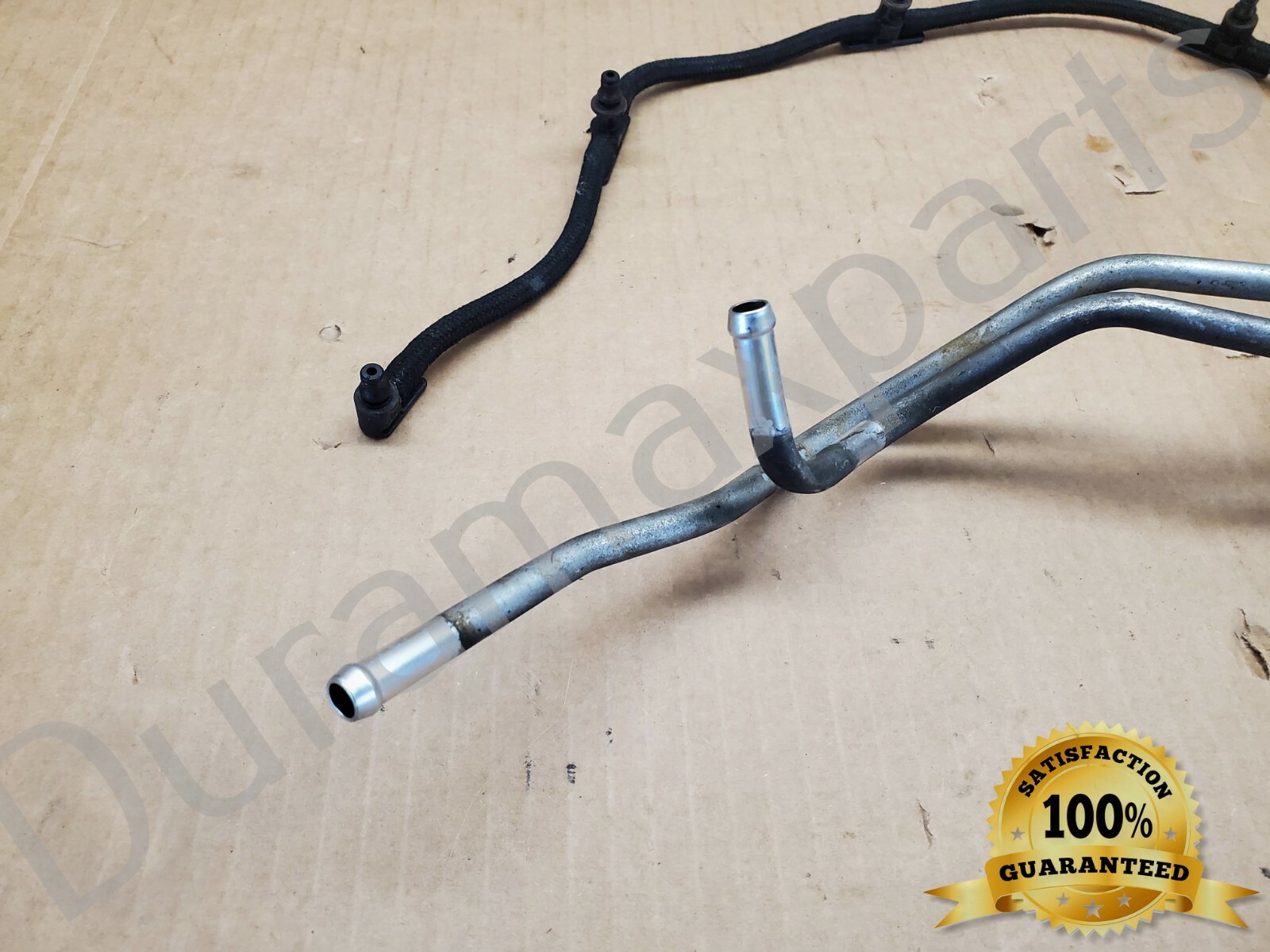 06-10 Chev/GMC Duramax LBZ LMM Fuel Injector Line Manifold & Feed Valve 97376410 - Image 4