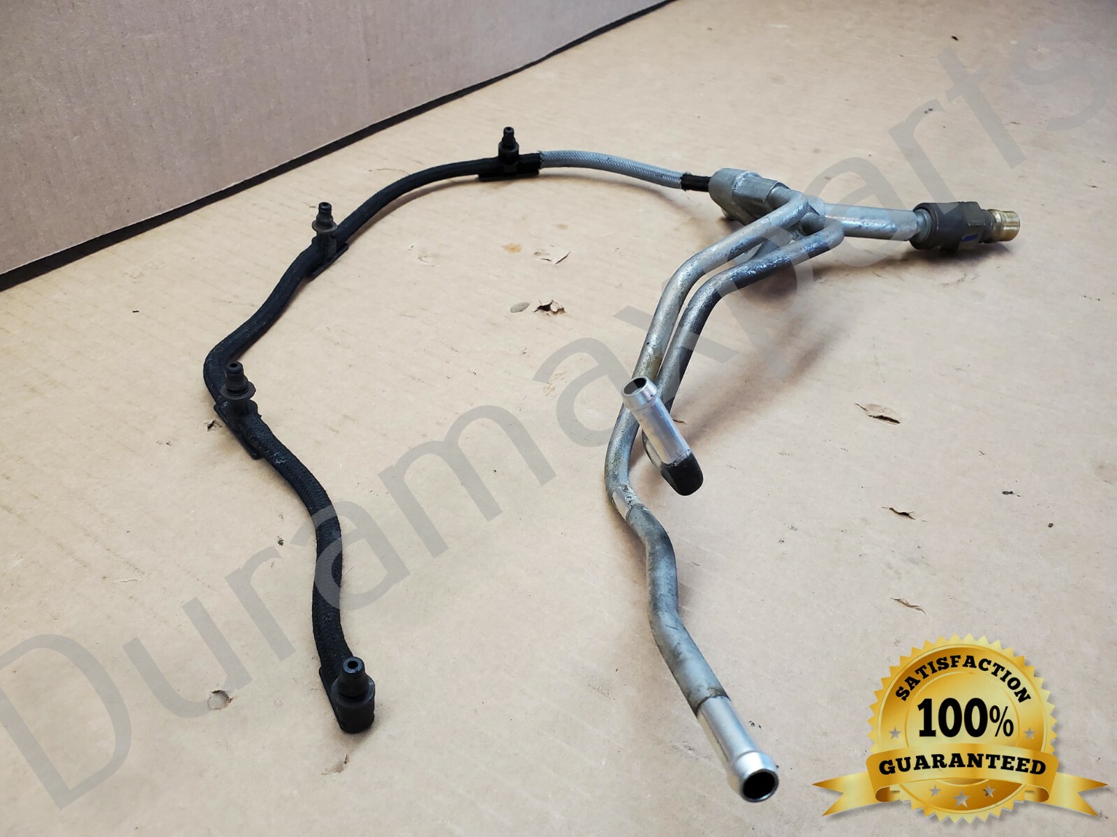 06-10 Chev/GMC Duramax LBZ LMM Fuel Injector Line Manifold & Feed Valve 97376410 - Image 5