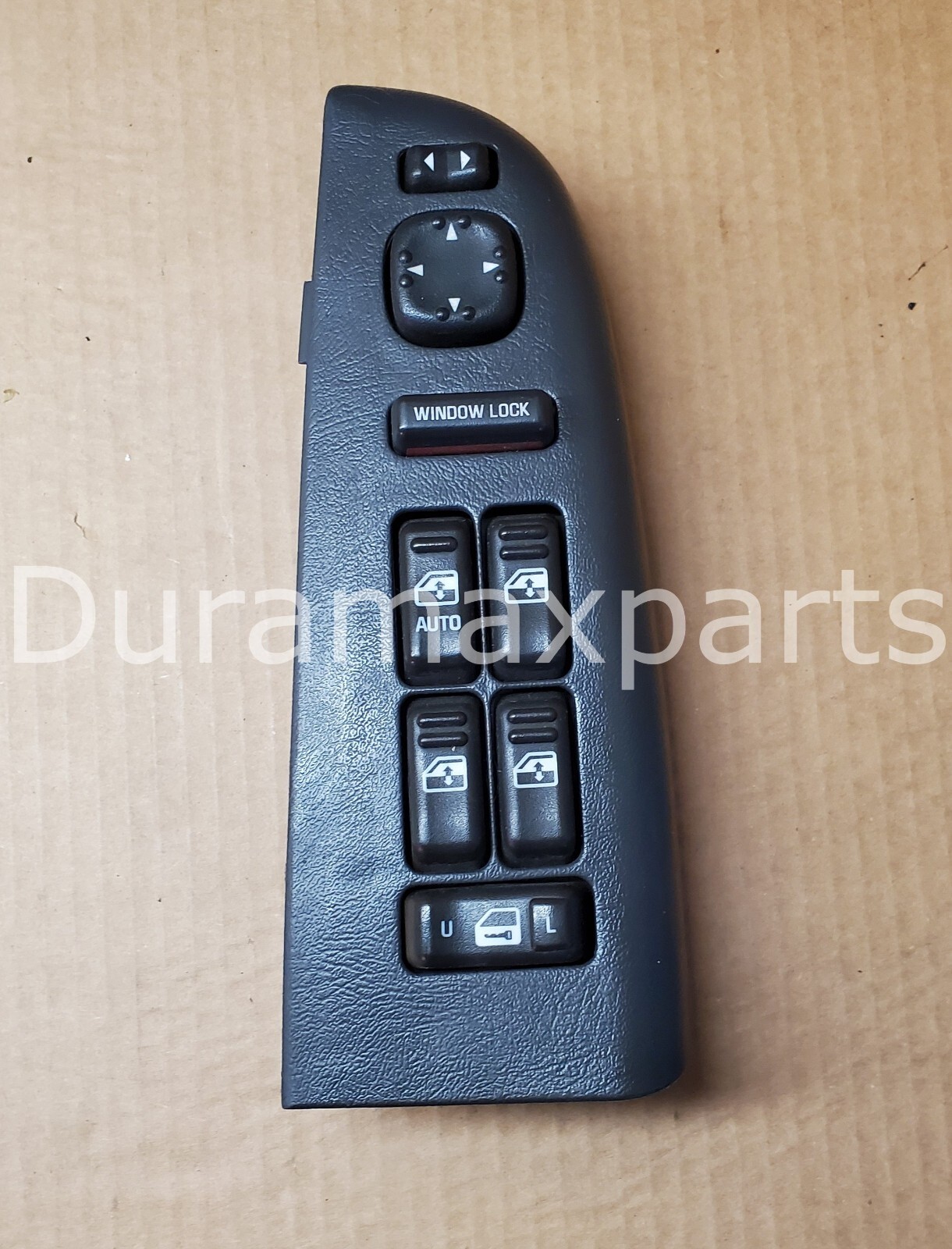 1999-02 Chevy/GMC LF Driver's MASTER WINDOW CONTROL SWITCH 201154G Dark Gray - Image 3