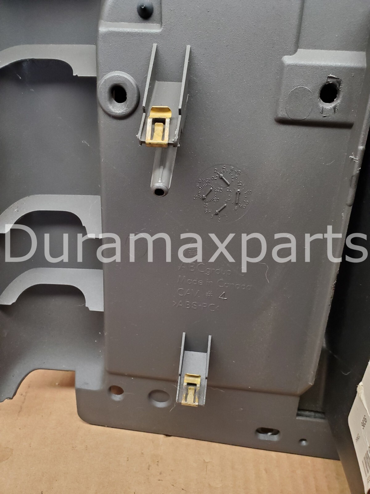 03-06 Chevy Silverado/GMC Sierra DASH GLOVE BOX w Panel Trim Gray - Image 5