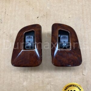 03-06 Chevy/GMC RIGHT/LEFT REAR WINDOW CONTROL SWITCH PAIR 15206533 Mocha Walnut
