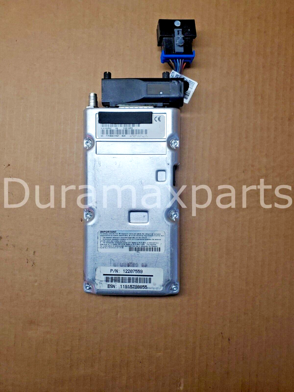 2000-02 Chevy Silverado/GMC Sierra OnStar Communication Control Module 12207559 - Image 5