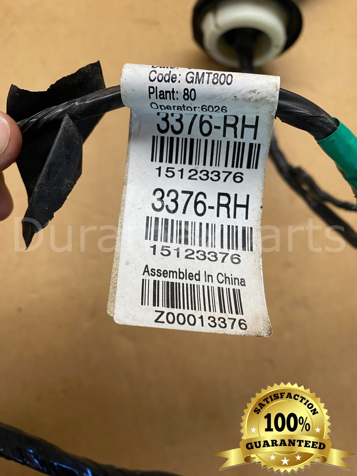 2003-2005 Chevy Silverado/GMC Sierra CREW CAB DOOR HARNESS w/ Bose RF 10398010 - Image 8