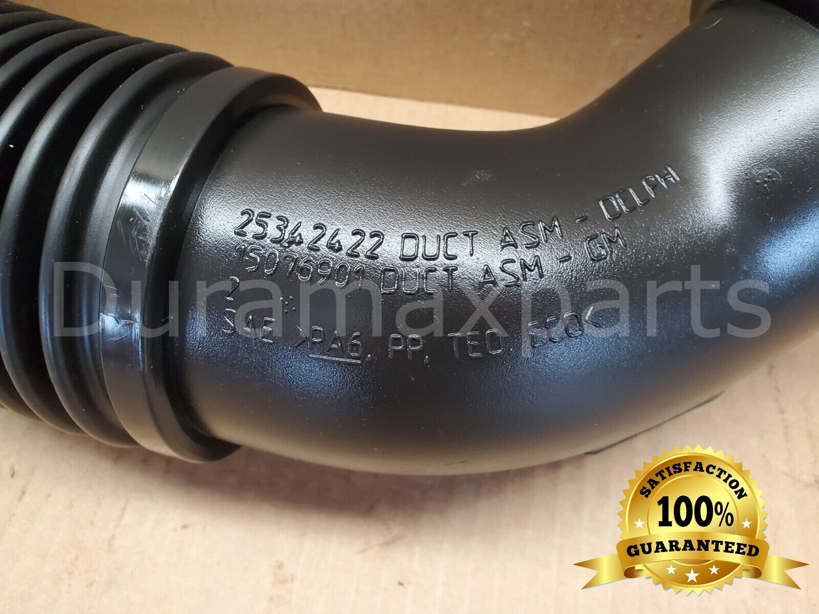 01-04 Chevy Silverado/GMC 6.6L Duramax 2500 3500 INTAKE DUCT GM 25320801 GENUINE - Image 6