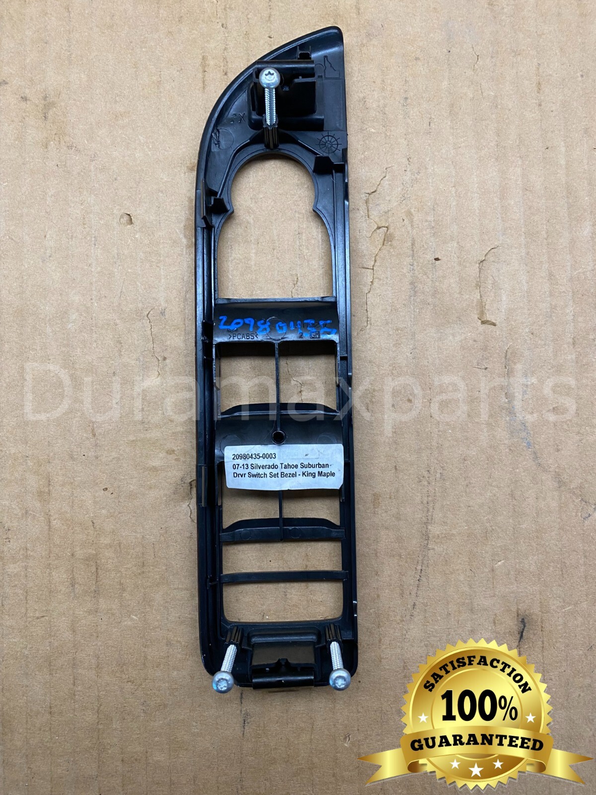 07-14 Chevy/GMC LF Master Window Control Switch 20980435 King Maple BEZEL ONLY - Image 3