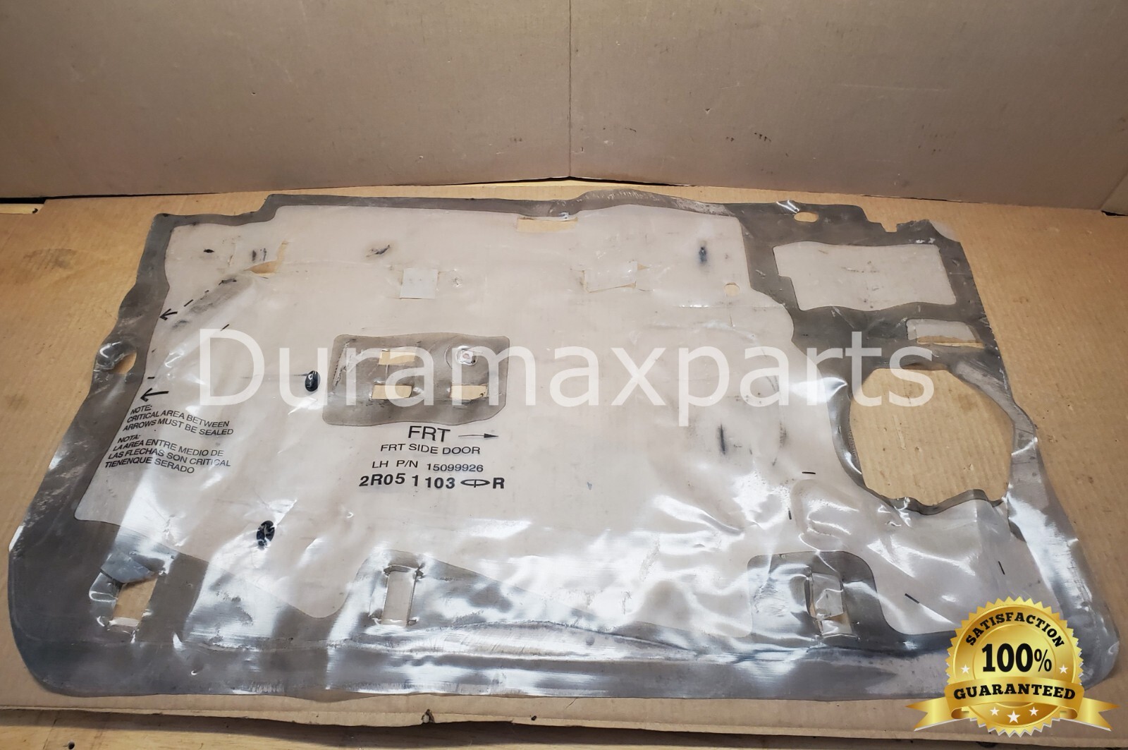 1999-07 Chevy Silverado/GMC Sierra Left Front Door Panel Shield 15099926 OEM