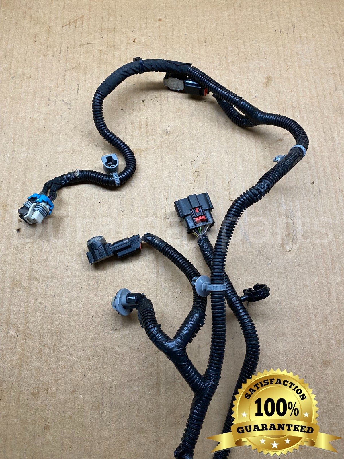 20-23 Chevy Silverado 1500 2500 3500 REAR BUMPER (F) HARNESS 86796025 Genuine GM - Image 8