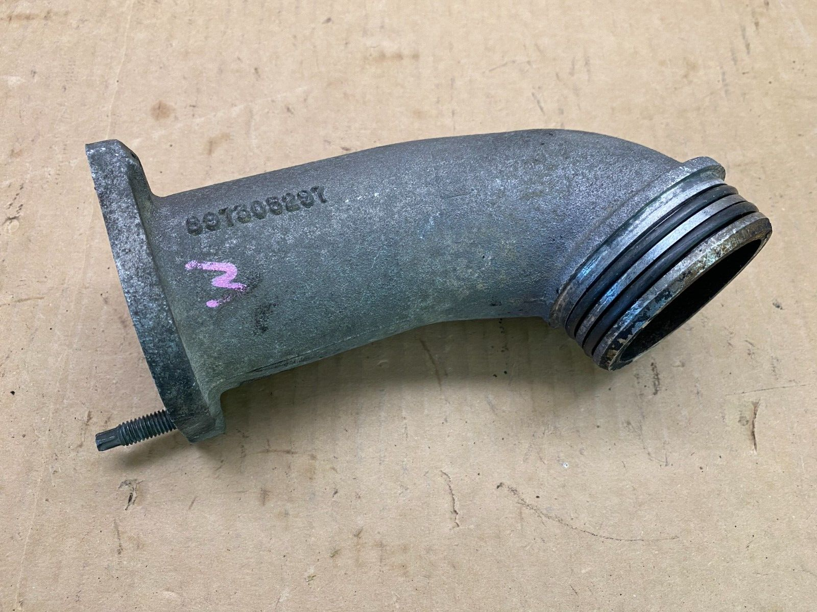 2005 Chevy/GM 6.6L Duramax LLY Y-BRIDGE INTAKE ELBOW TUBE PIPE 897305297 GM OEM