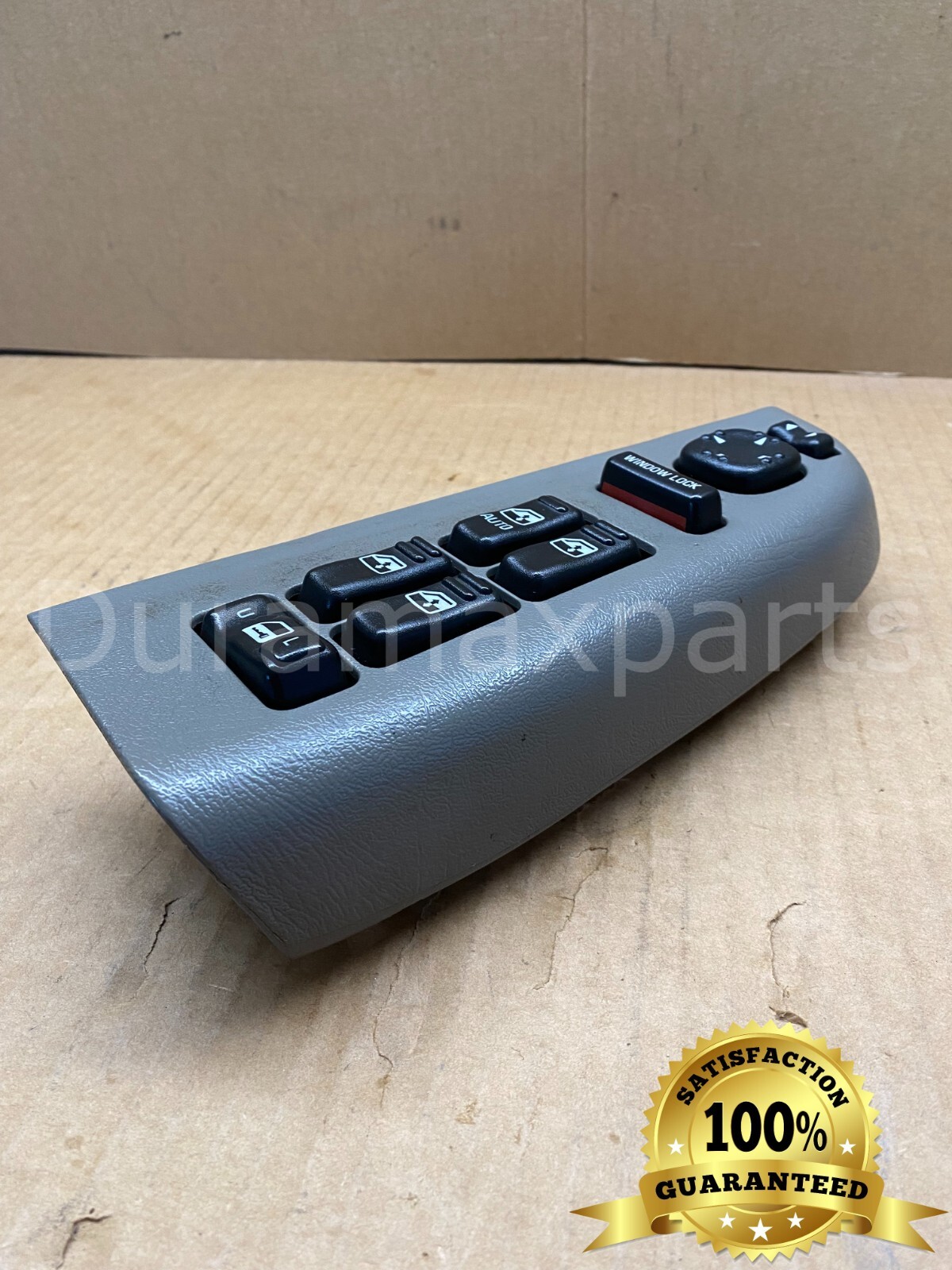 99-02 Chevy Silverado Tahoe LF MASTER WINDOW CONTROL SWITCH 201154G Light Gray - Image 3