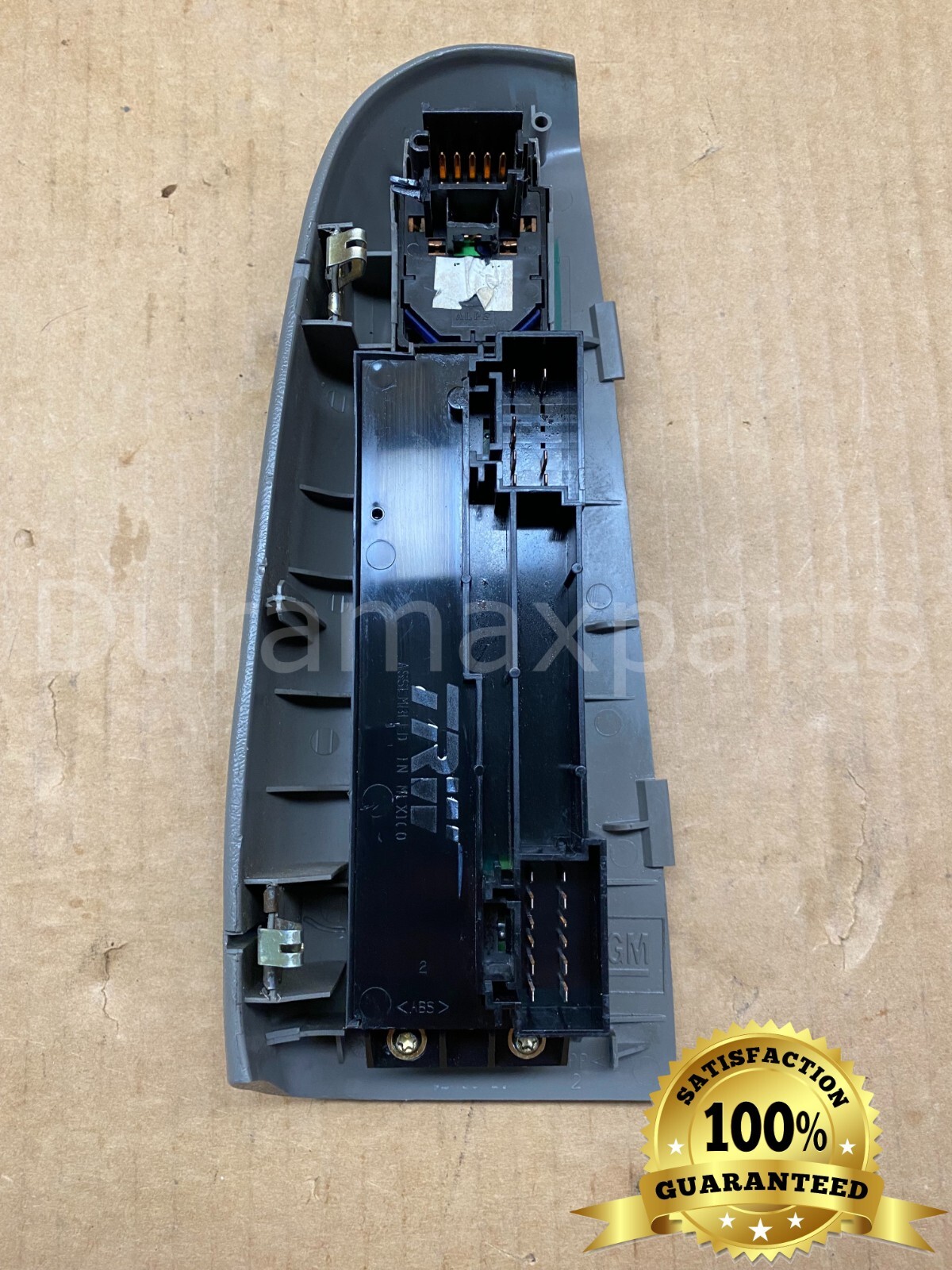 99-02 Chevy Silverado Tahoe LF MASTER WINDOW CONTROL SWITCH 201154G Light Gray - Image 4