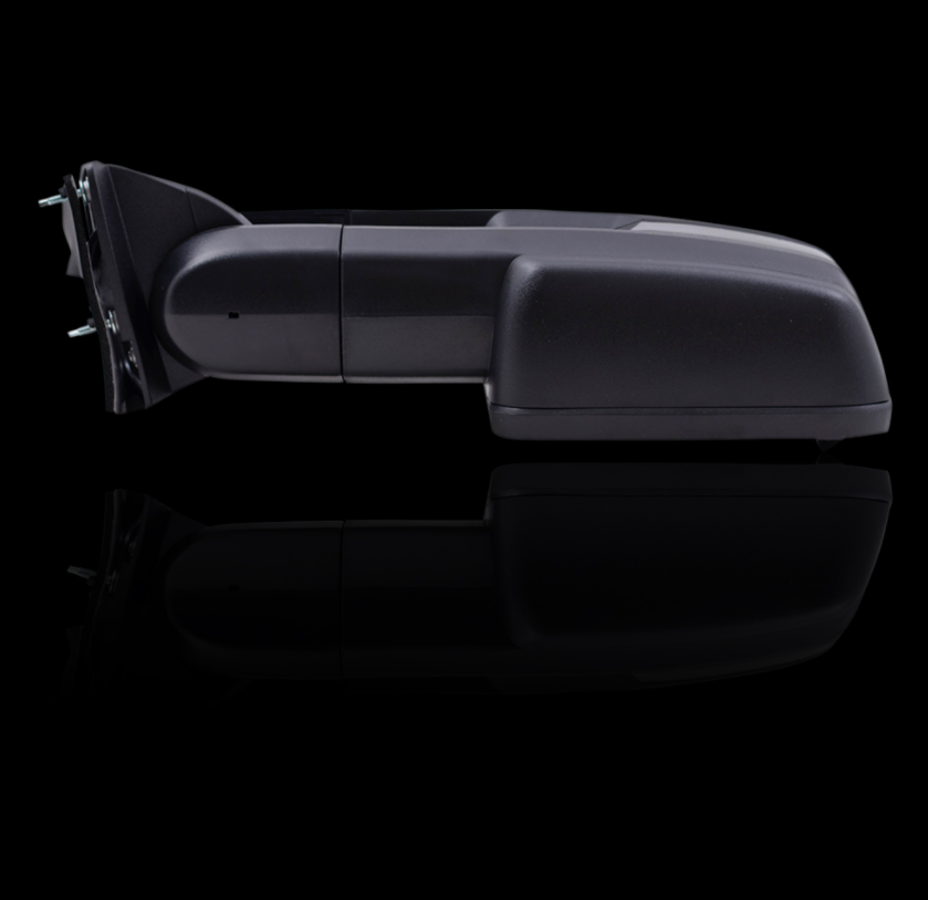 07-14 GM Truck Power Mirrors Textured Black w/Heat-Manual Telescopic-w/Signal - Image 10