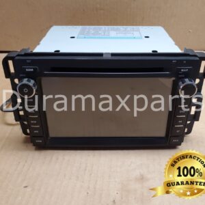 2007-13 GMC Sierra Duramax Stock Radio Stereo & CD Player with Cords- Tested