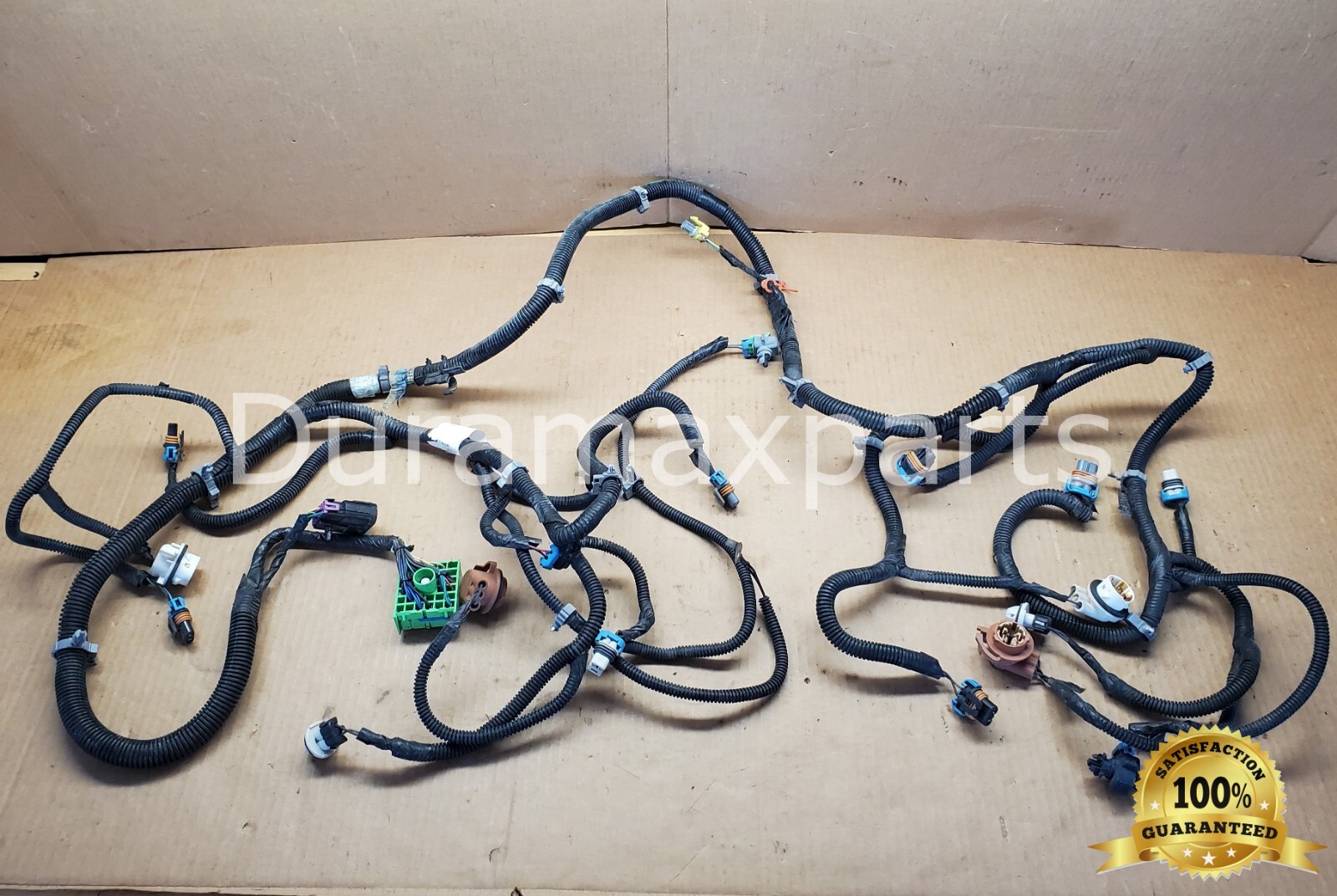 2004 Chevy Silverado/GMC Sierra LLY HEADLAMP CORE SUPPORT HARNESS 15112489 OEM