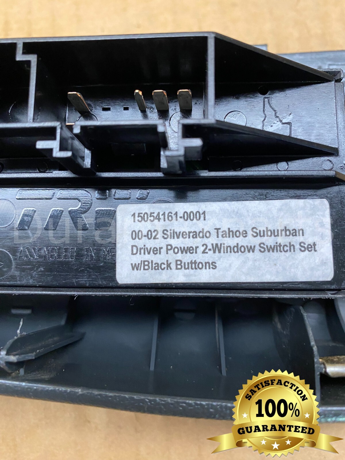 99-02 Chevy/GMC LF 2-WINDOW SWITCH SET 15054161 Dark Gray CUSTOM - Image 9