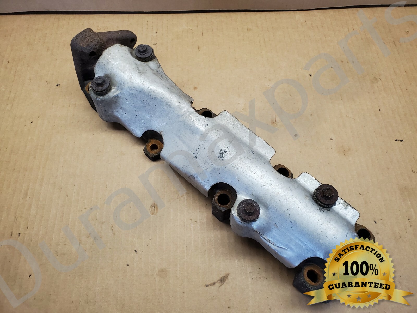 01-16 Duramax LB7 LLY LBZ LMM LEFT SIDE EXHAUST MANIFOLD w/Cover 12624684 OEM - Image 4