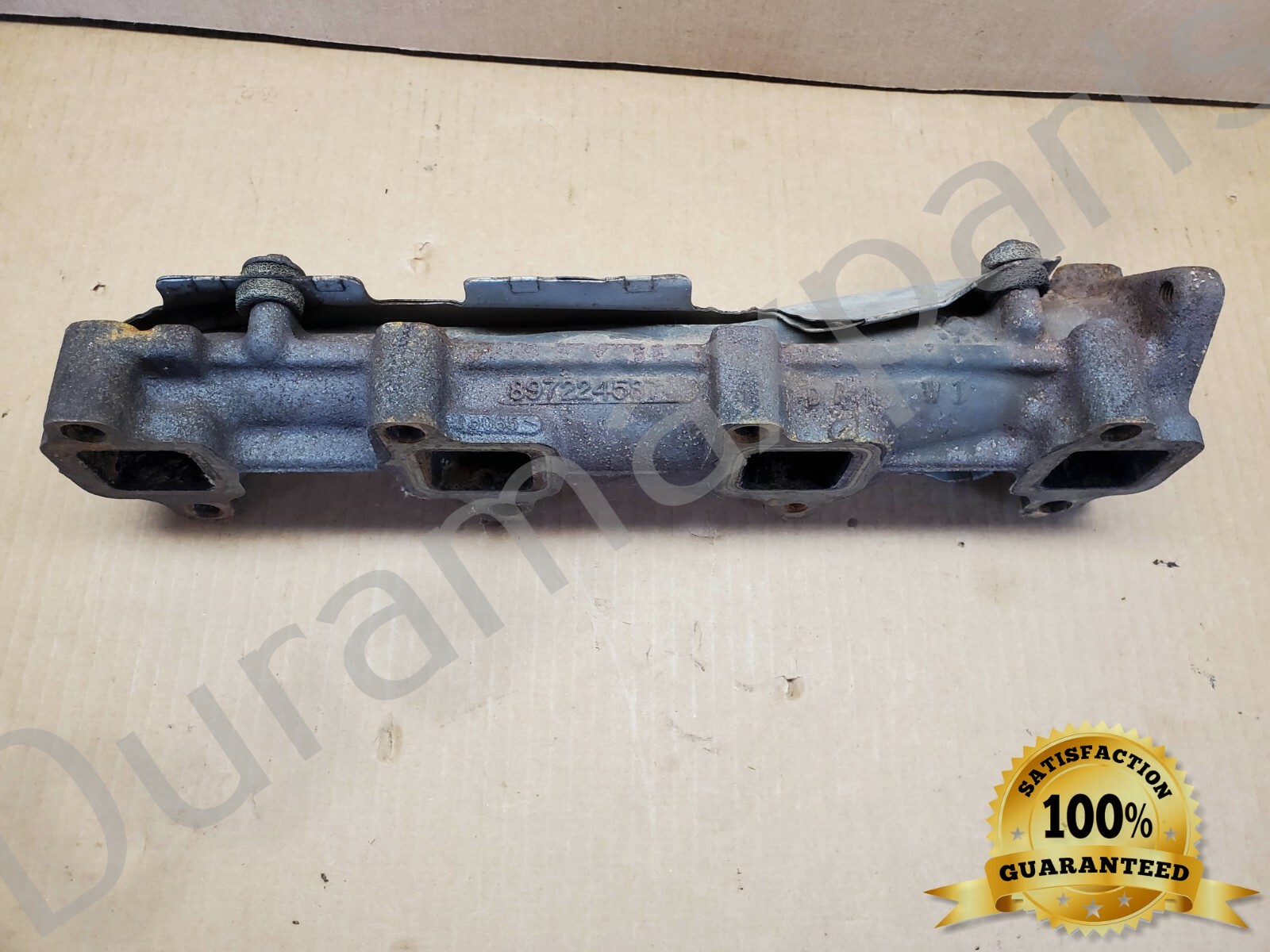 01-16 Duramax LB7 LLY LBZ LMM LEFT SIDE EXHAUST MANIFOLD w/Cover 12624684 OEM - Image 6