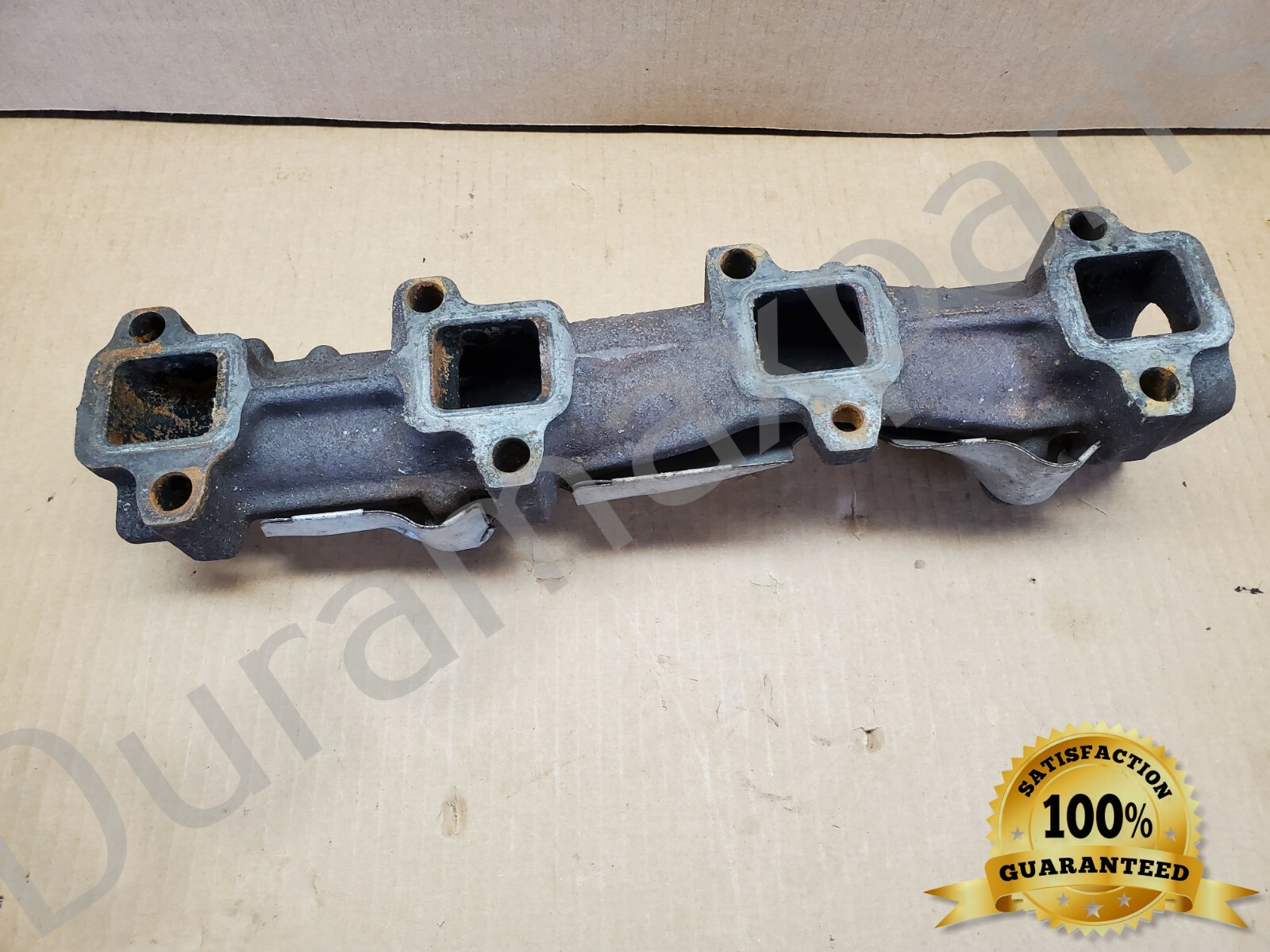 01-16 Duramax LB7 LLY LBZ LMM LEFT SIDE EXHAUST MANIFOLD w/Cover 12624684 OEM - Image 8
