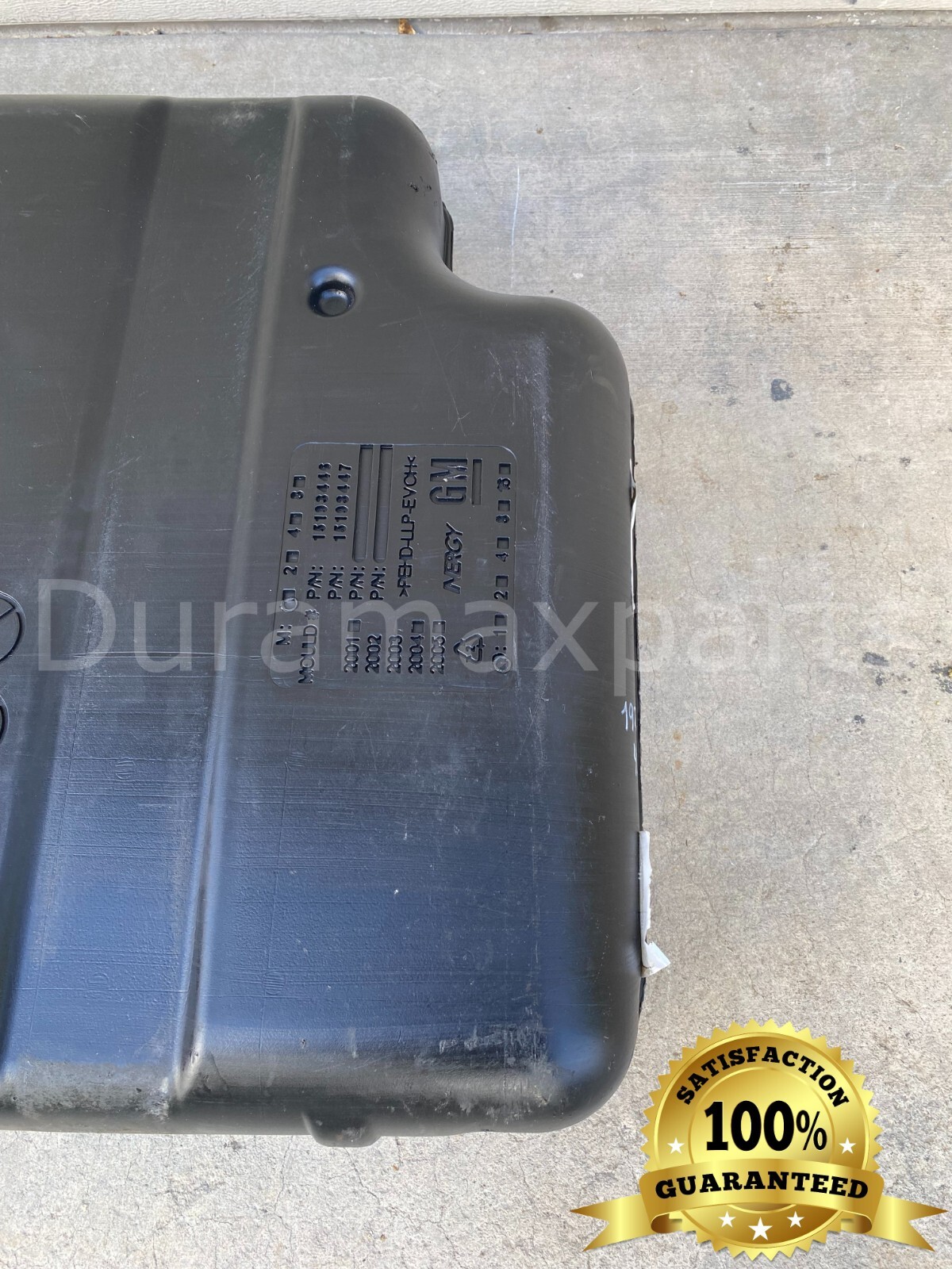 02-04 Chevy Suburban 2500/GMC Yukon XL 15 Gal REAR AUXILLIARY FUEL TANK 12479987 - Image 13