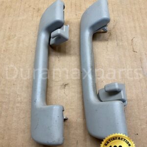 07-13 Chevy Silverado/GMC Sierra GRAB HANDLES W COAT HOOKS PAIR 654129907 Beige