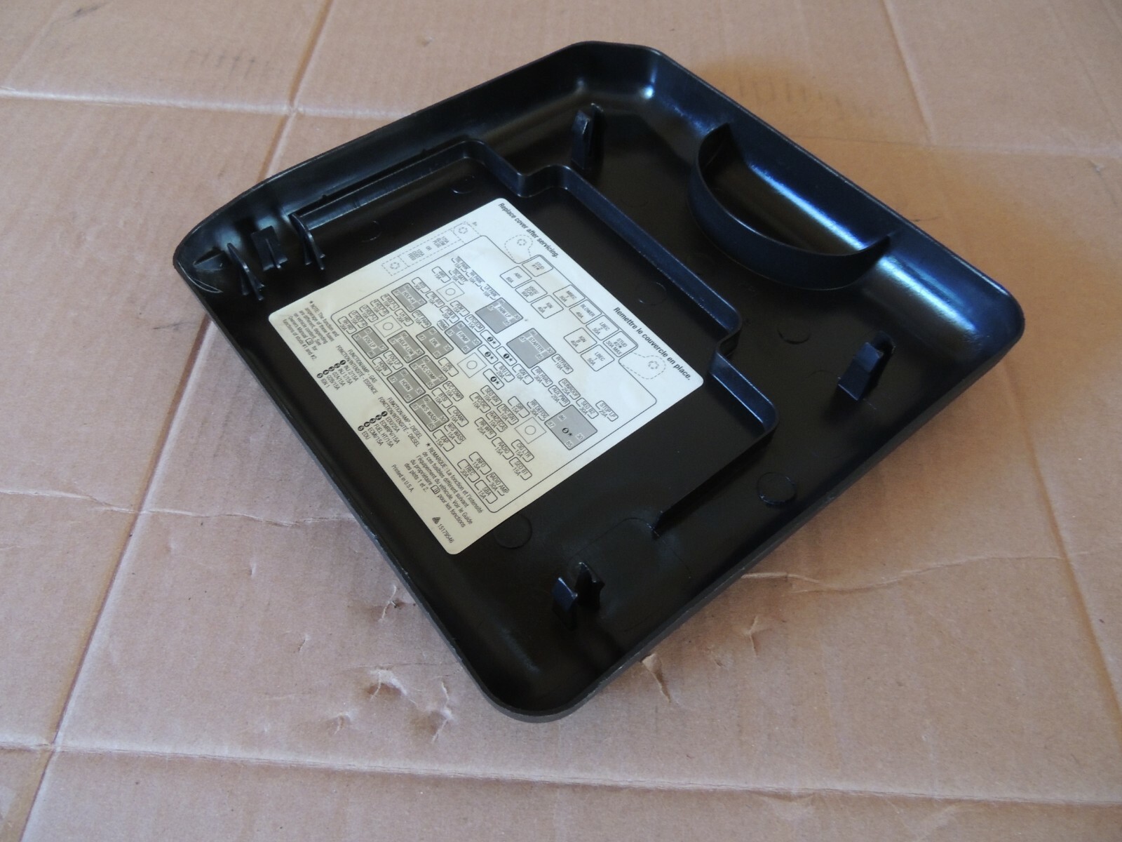 1999-2007 Chevy Silverado/Tahoe/Sierra/Denali FUSE BOX COVER 15200391 GENUINE - Image 6