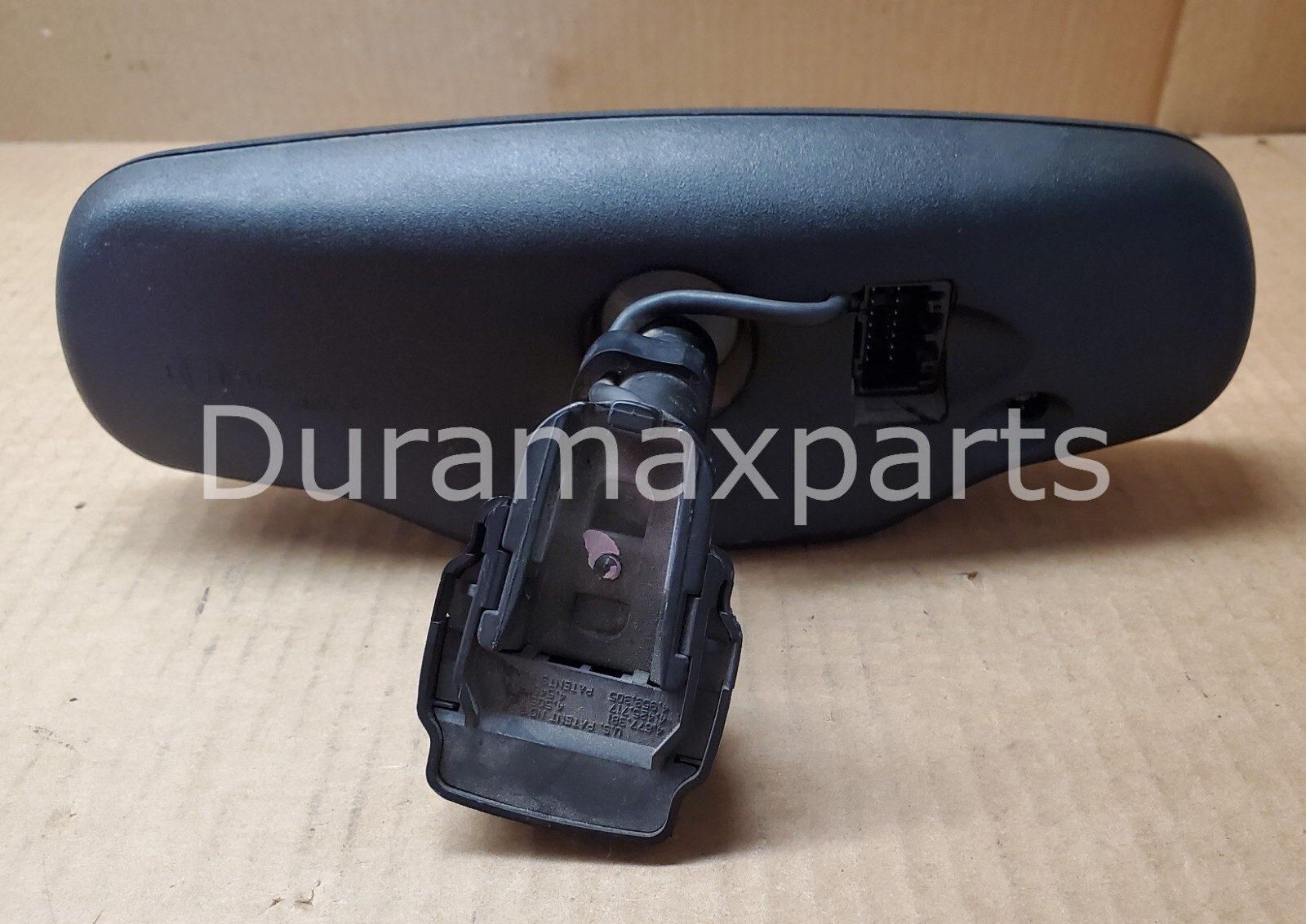 2003-2009 Chevy/GMC REARVIEW MIRROR with Compass/Temp/Auto Dim GENUINE - Image 9