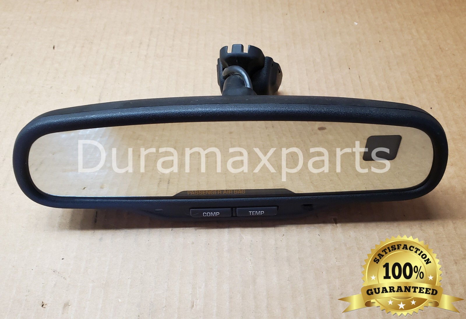 2003-2009 Chevy/GMC REARVIEW MIRROR with Compass/Temp/Auto Dim GENUINE