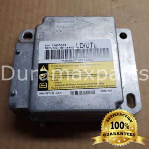 2005-06 Chevy Silverado/GMC Sierra 1500 SRS Control Module 15825883 Genuine OEM