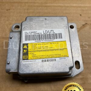 2005 Chevy Silverado/GMC Sierra 1500 Ext Cab SRS Control Module 21992627