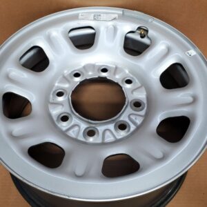 2011-25 Chevy/GMC 2500 18" Silver Painted Steel Wheel 8x180mm Genuine GM 9597730