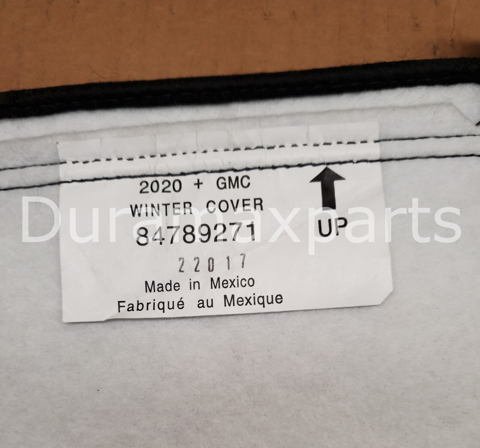 2020-23 GMC Sierra Front Winter Grille Cover GENUINE OEM 84789271 **NEW** - Image 5
