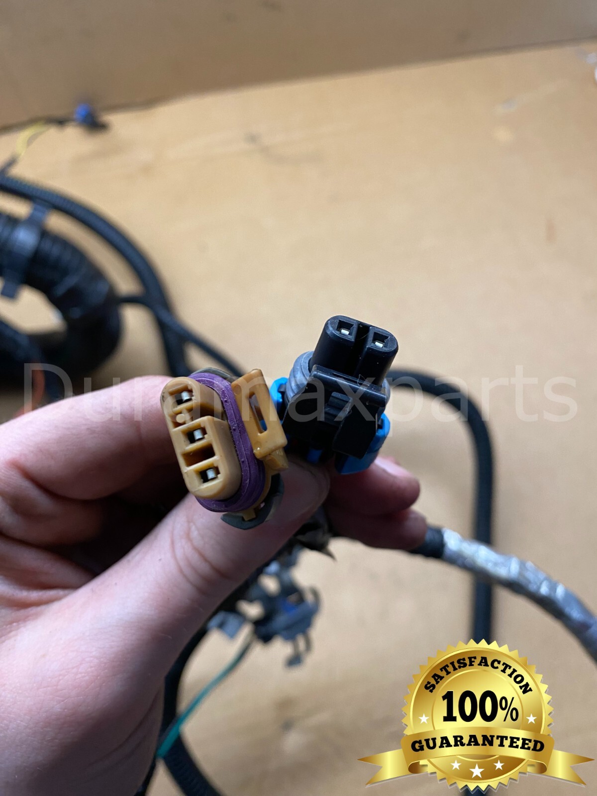 04 Chev Silverado 1500 2500 3500 ENGINE ECU WIRE HARNESS + PCM 15112952 12587672 - Image 11