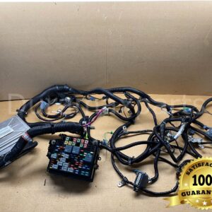 04 Chev Silverado 1500 2500 3500 ENGINE ECU WIRE HARNESS + PCM 15112952 12587672