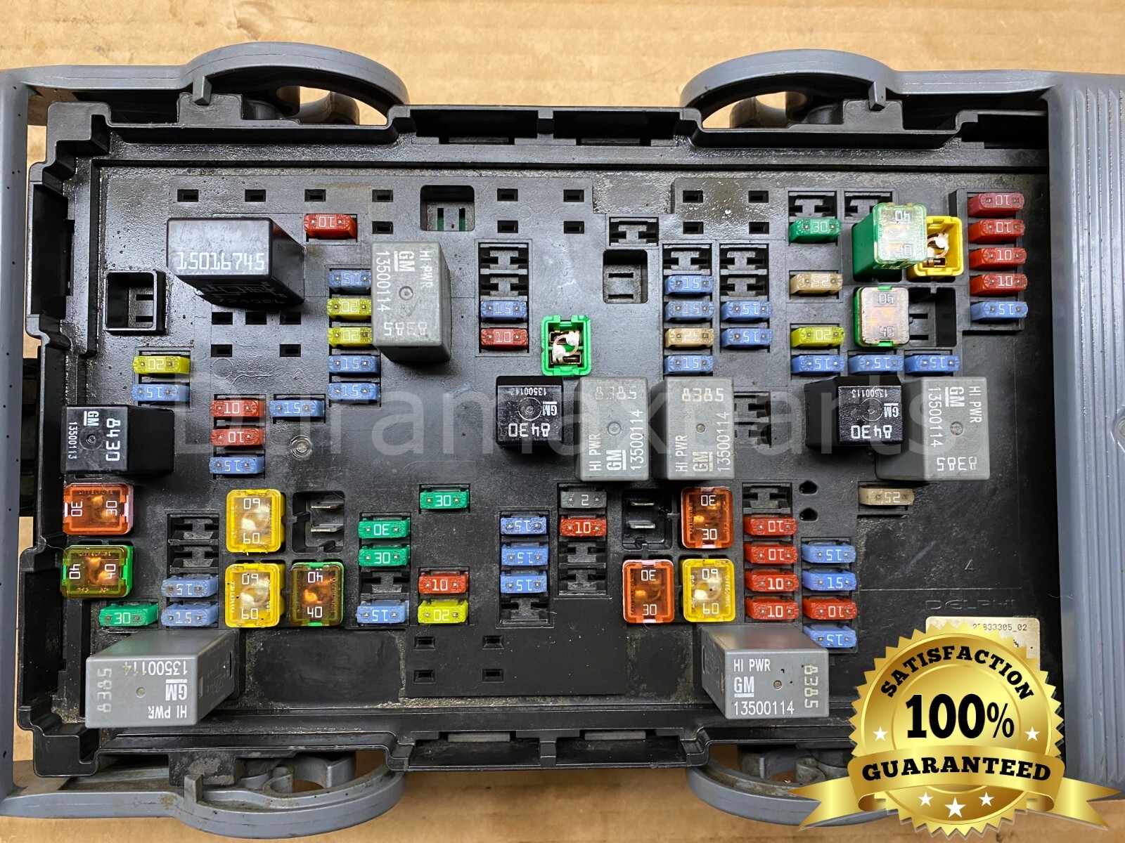 2007-10 Chevy/GMC LMM Duramax FUSE BOX RELAY JUNCTION BLOCK 25833305-01 GENUINE - Image 7