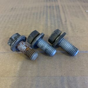 99-07 Chevy Silverado/GMC Sierra 2500/3500  FRONT TOW HOOK Bolt Set of 3 OEM GM